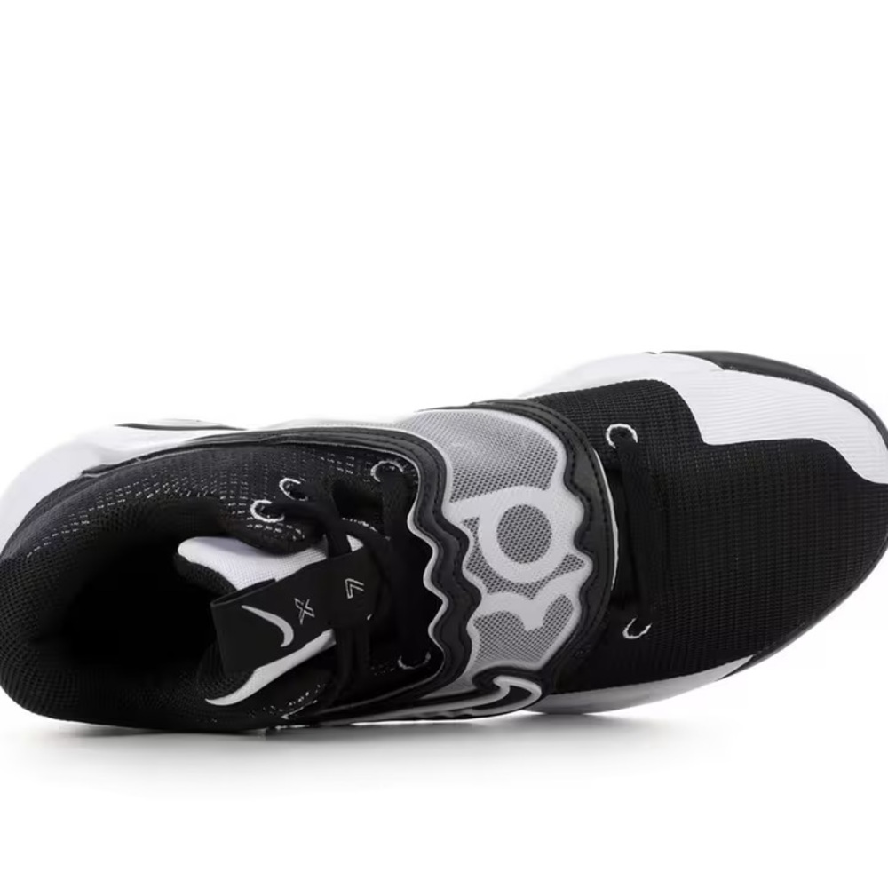 🔥🏀 NEW Nike KD Trey 5 X Basketball Shoes WHITE/BLACK/VOLT Mens 11.5 DD9538-007 - Picture 6 of 8